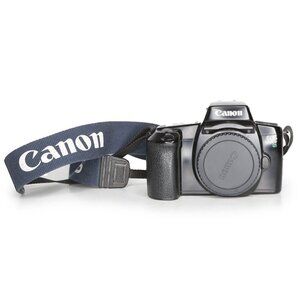 Canon EOS 1000F SLR Camera Body 35mm Film 1990s Rebel Retro Photography Black